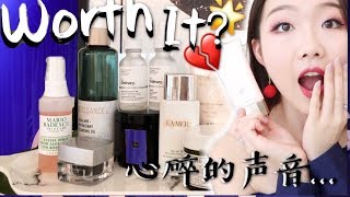Recent Skincare Reviews| ft. Lamer CPB MartiDerm | Rainie Tian