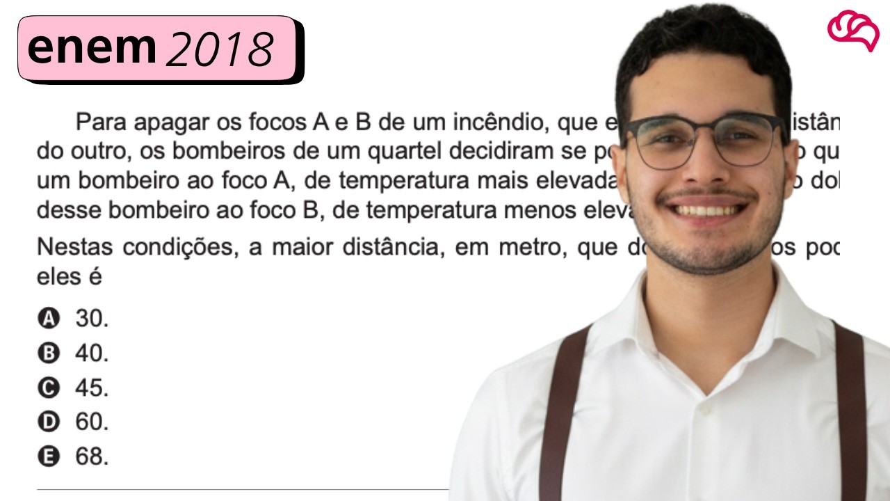 Resolução em Vídeo — Questão 161 ENEM 2018
