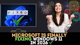Microsoft is Finally Fixing Windows 11 in 2026