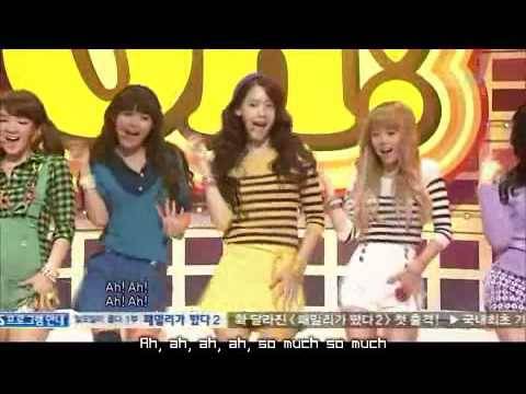 [100221] SNSD - Oh! @ Inkigayo [engsub]