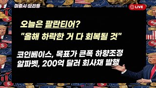 [미국개장]  오늘은 팔란티어? "올해 하락 다 만회될 것"｜코인베이스, 목표주가 하향｜알파벳, 200억 달러 규모 회사채 발행 📢미국증시 브리핑 (260210)