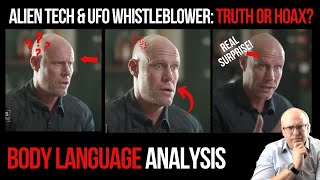 Aliens, UAP Tech, and UFO Whistleblower Jake Barber: Truth or Hoax? Body Language Analysis (Dr. G Explains)
