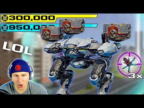 Every Shield Possible... Over 1 Million HP Shielding Into Centre Beacon... | War Robots