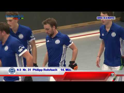 1. Hallenhockey-Bundesliga Herren DHC vs. KHTC 13.01.2018 Highlights