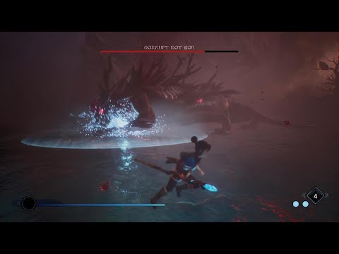 Kena: Bridge of Spirits(Final Boss: Corrupt Rot God, Master Spirit Guide)