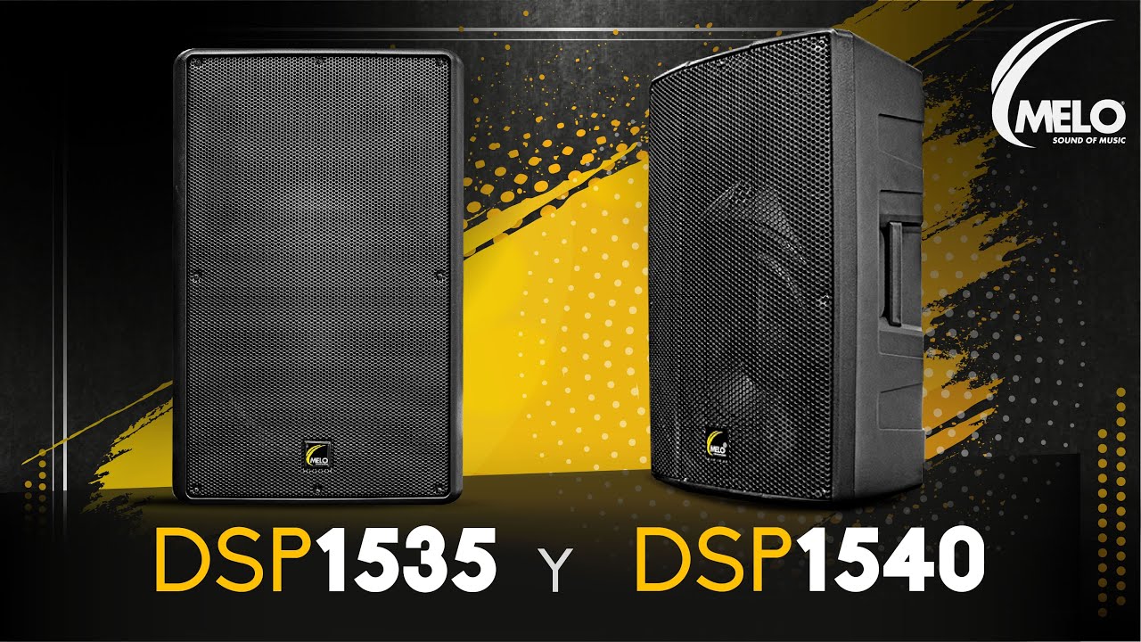 Bafles activos de 15 DSP 1535 y DSP 1540