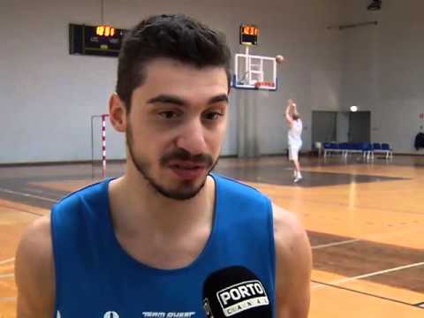 Basquetebol: André Bessa (Antevisão FC Porto-Fraport Skyliners, FIBA Europe Cup, 6.ªj, 01/12/15)