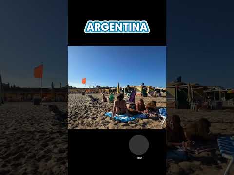 🇦🇷 Sunny Day in Pinamar, Argentina 🏖️ #shorts