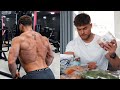 Grocery Haul To Build Muscle | Back & Biceps Workout