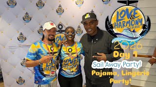 Love & Harmony Cruise 2026! Day 1! Sail Away Party | Pajama & Lingerie Party! 