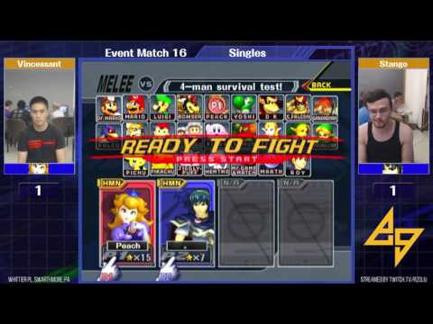 Event Match 16: Vincessant (Peach) vs Stango (Marth) - Winners Semis
