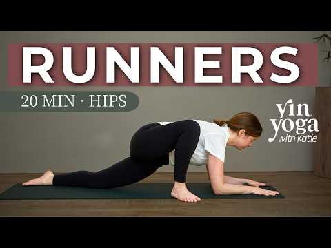 Yin Yoga For Tight Hips After Running | 20 min