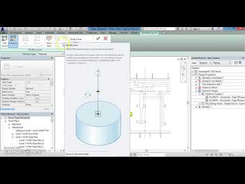 Revit Lesson 13 - Piping System   Generating Layout