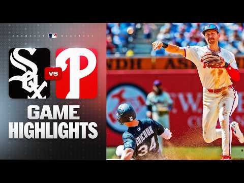 필라델피아 VS 시카고화이트삭스 9:5 MLB 하이라이트