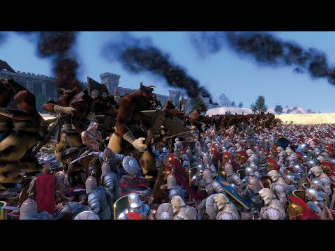 MINOTAURS + CENTAURS VS ANCIENT ARMY - UEBS MODS - Ultimate Epic Battle Simulator