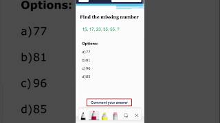Example 7 Missing Number Series | Number Series | Reasoning Tricks For Bank Exams #shorts #series