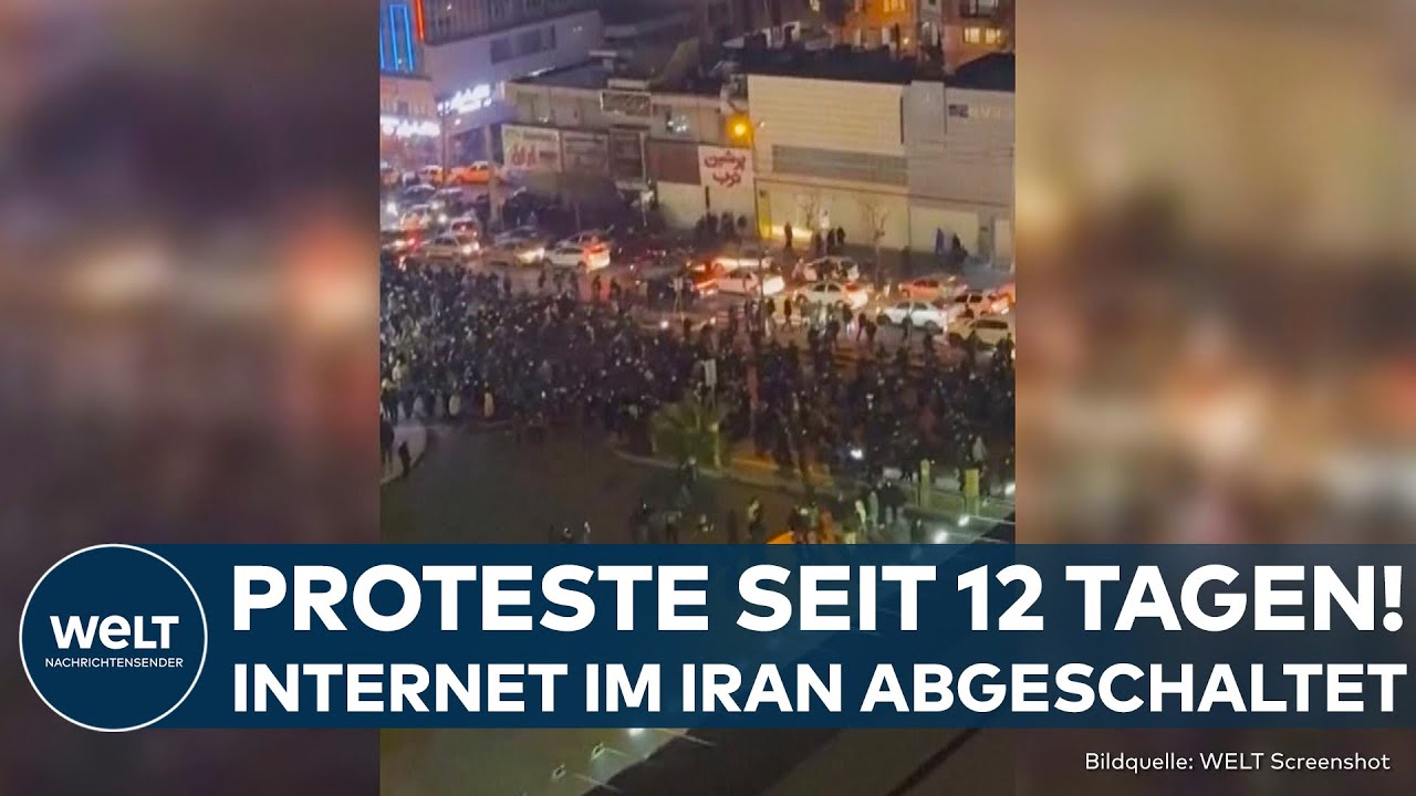 PROTESTE IM IRAN ESKALIEREN: Landesweiter Internet-Blackout! Tausende fordern Ende des Regimes!