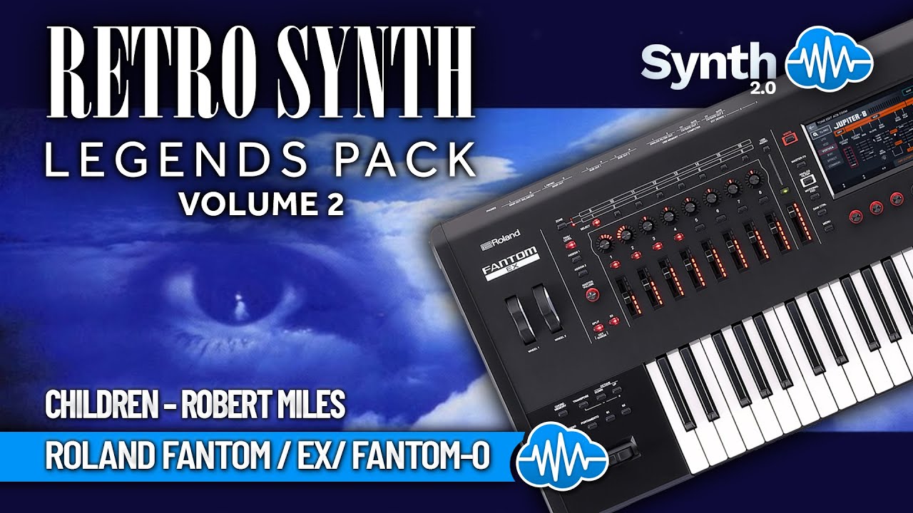 OVL006 - ( Bundle ) - Retro Synth Legends V1 + V2 - Roland Fantom-0 - Video Preview 7