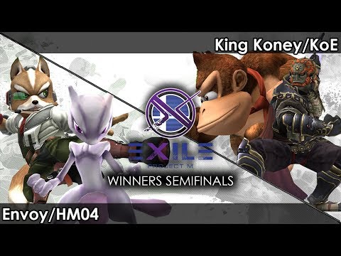 Project M: Envoy/HM04 V King Koney/KoE - Exile 105 Tournament SSBPM
