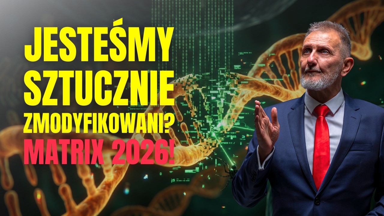To chcą z nami zrobić? Jesteśmy eksperymentem w globalnym laboratorium? Matrix 2026? Hubert Czerniak