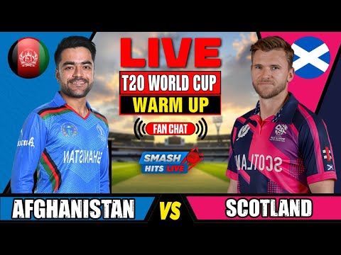 🔴Live : Afghanistan vs Scotland | Warm UP Match - T20 World Cup 2026 | Live Score & Commentary
