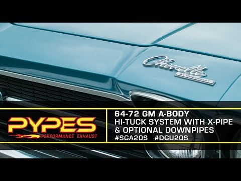 1964-72 GM A-Body Exhaust Sound Clip & Installation Video