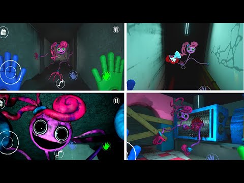 Poppy Playtime Mobile: Chapter 2 - All Mommy Long Legs Encounters and Scary Scene
