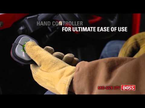 BOSS Mid-Size UTV Snow Plow Features