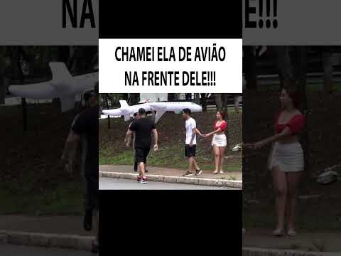 NOSSA QUE AVIÃO! #shorts #pegadinha #comedia