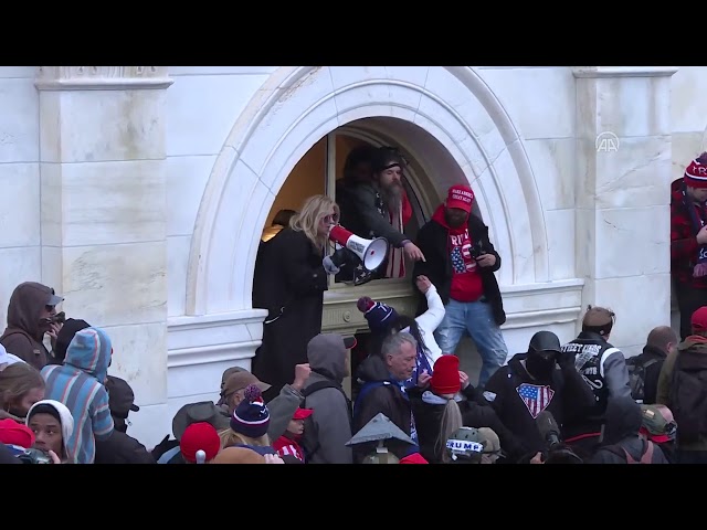 ‘It’s insurrection,’ Biden says, as Trump supporters storm US Capitol