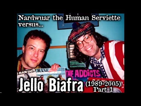 Nardwuar vs. Jello Biafra pt 1 of 2 (1989-2005)