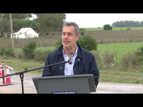 Palabras del intendente de Lavalleja y el ministro de Ambiente