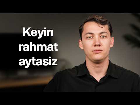 Maqsadingiz baland, lekin erinchoq bo‘lsangiz, bu video siz uchun