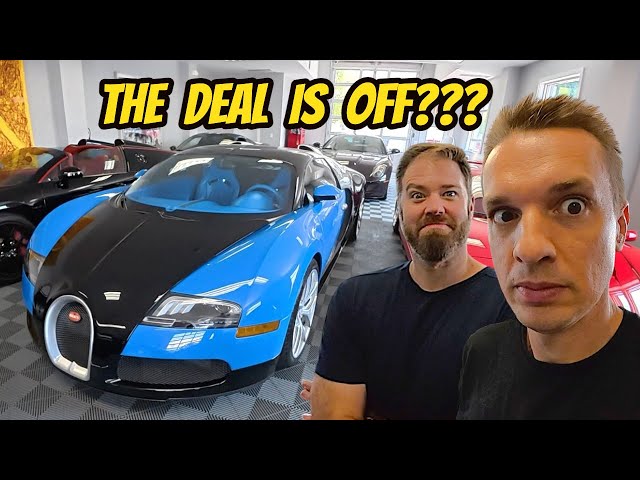 I Sold Him A Broken Bugatti (leaking Oil, Coolant, And Trans Fluid) And He Wants To Talk