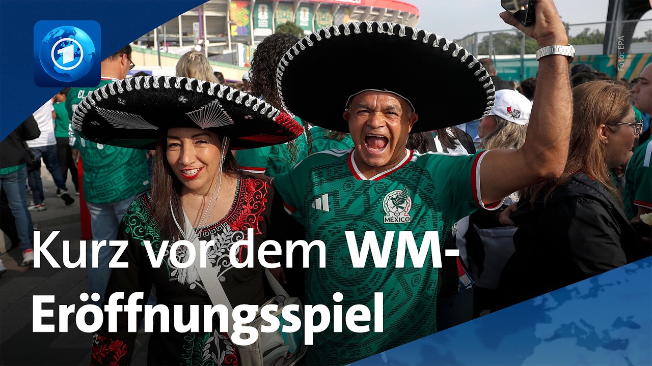 Mexiko: Die Stimmung kurz vor dem Eröffnungsspiel der WM