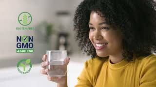 Life Extension Woman eating in her armchair