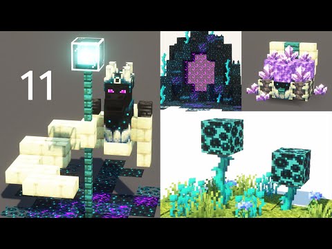 EPIC Minecraft Sculk Block Builds REVEALED!!! #2
