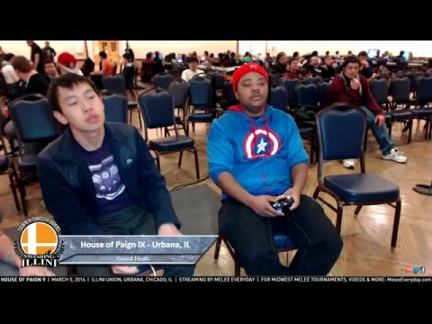 House of Paign 9 - IPG | Kels (Fox, Falco) vs. Darkatma (Sheik) - SSBM - Top 32, Grand Finals