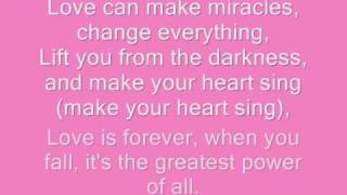 Hayden Panettiere I Still Believe (With Lyrics)