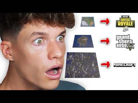 SO GROSS sind Videospiel-Maps WIRKLICH