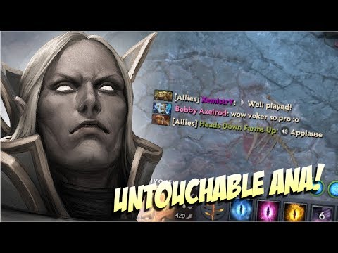 NO ONE CAN STOP ANA! - Invoker Ana 2x Rampage - Top Pro Player Dota 2