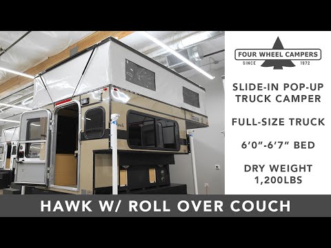 Four Wheel Camper Tour - Hawk Slide-In w/ Rollover Couch 2023