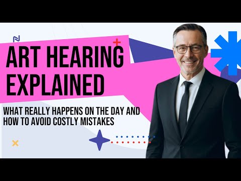 Facing an ART Hearing? This Is Exactly How to Prepare and Answer Questions