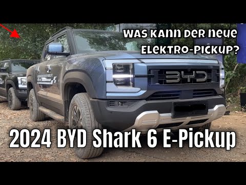 2024 BYD Shark 6: Electric pickup with 430 hp conquers the Outback | the facts