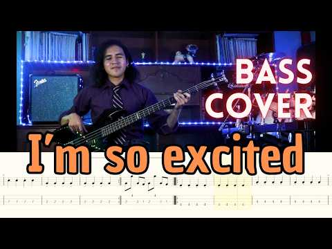 I'm so excited - The Pointer Sisters | Bass cover + PARTITURA (tabs)