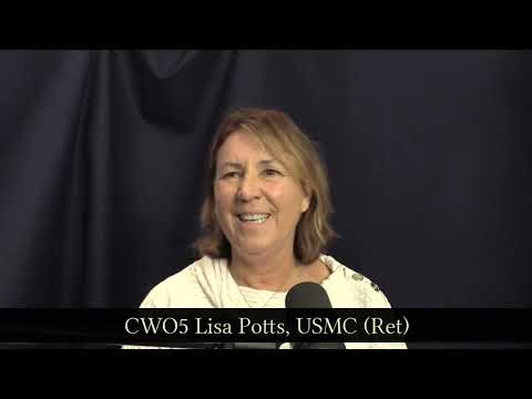 CWO5 Lisa Potts, USMC Ret   Courage CMOTM