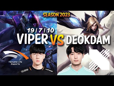 HLE Viper VAYNE vs DRX Deokdam KAI'SA ADC - Patch 13.13 KR Ranked
