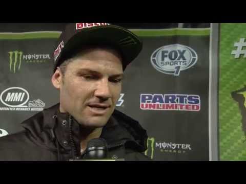 Race Day LIVE 2015 - Atlanta - Chad Reed on the Podium