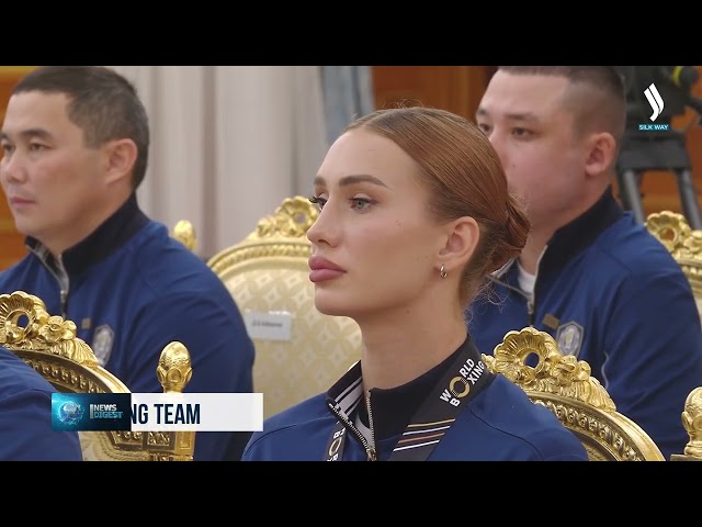 Kazakh President Awards National Boxing Team