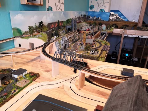 Modellbahn TT Aufbau Carsystem Straßenbau (Magnetband) Teil 24/1